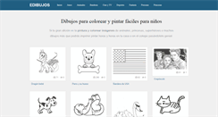 Desktop Screenshot of edibujos.com